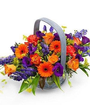 Vibrant Basket.