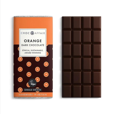 Choc Affair Orange Dark Chocolate Large Bar