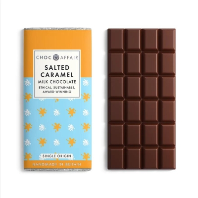 Choc Affair Salted Caramel Milk Chocolate Large Bar