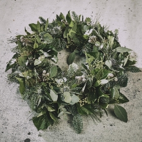 Foliage Table Wreath Arrangement